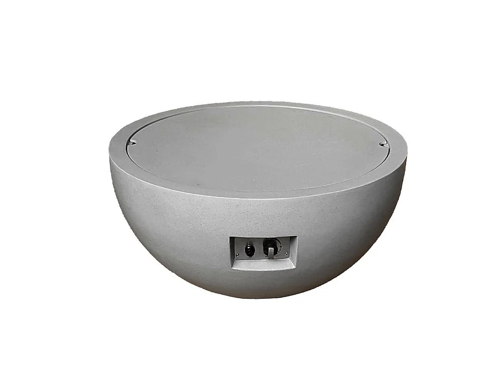 Tempo Style - Stufa a Gas ERA | Braciere a pavimento da 14 kW (+100mq) con coperchio, bruciatore e copertura antipioggia