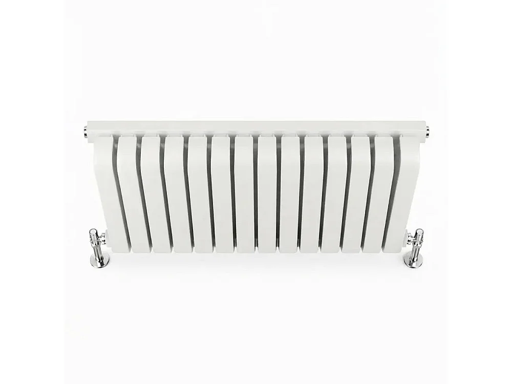 Tempo Style - Radiateur 600x756 mm | 933 W | Radiateur décoratif 3182 BTU, 14+10 éléments - Blanc