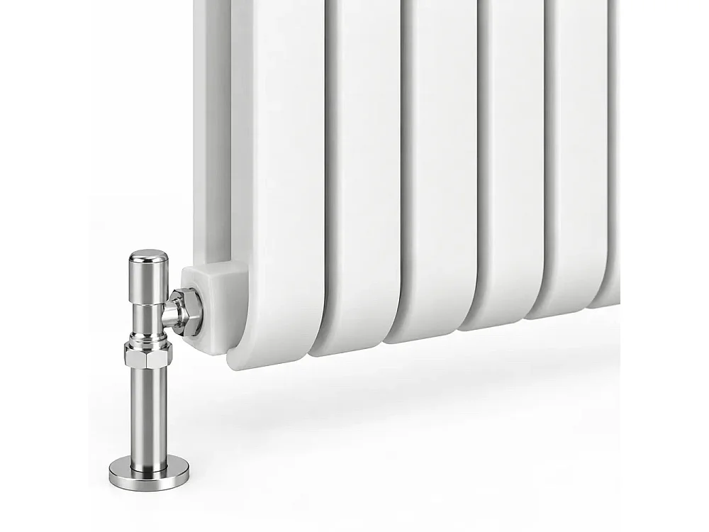 Tempo Style - Radiateur 600x756 mm | 933 W | Radiateur décoratif 3182 BTU, 14+10 éléments - Blanc