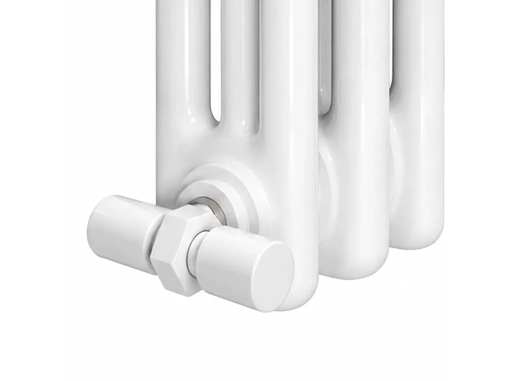 Tempo Style - Radiateur vertical 1800 x 198 mm | 639 W | Radiateur décoratif 2318 BTU à 4 éléments - Blanc