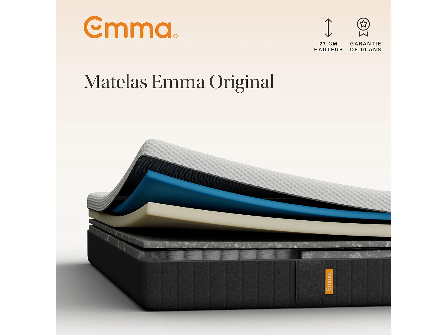 Matelas Emma Original 80x200