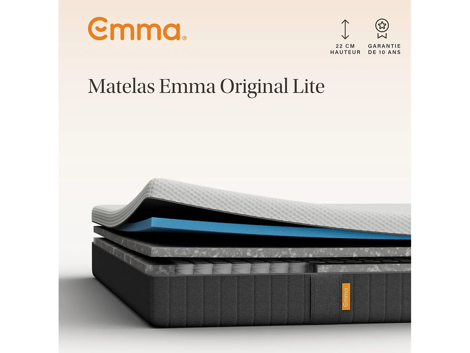 Matelas Emma Original Lite 200x200