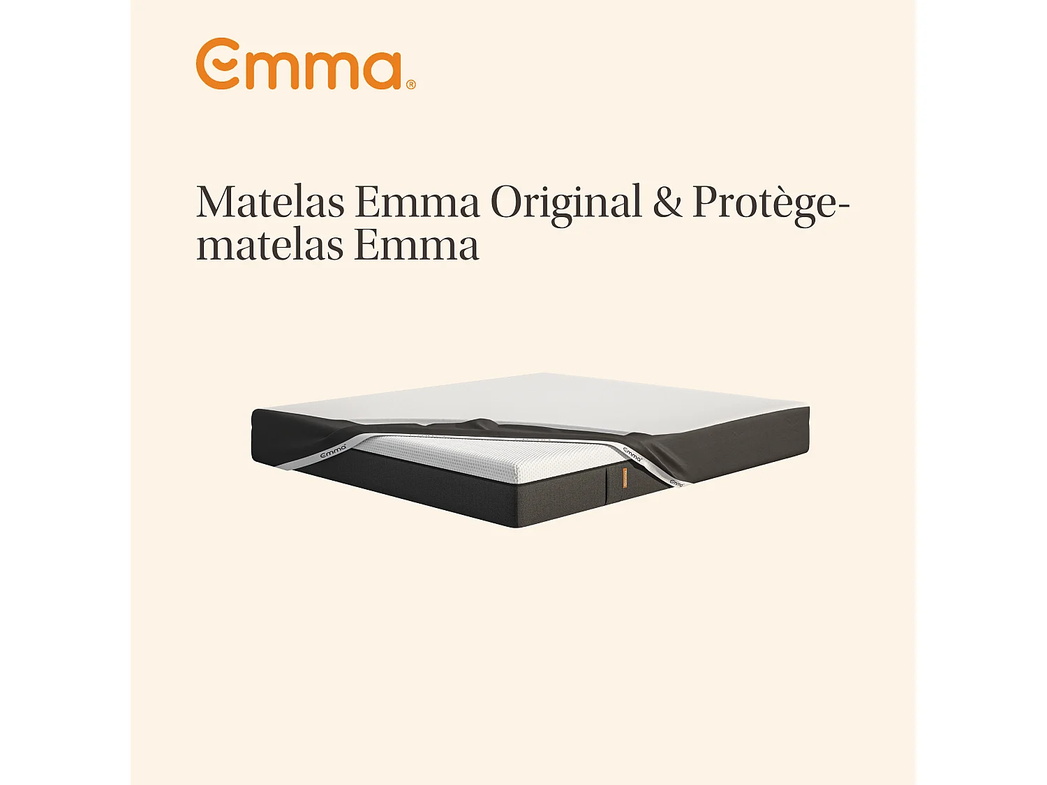 Matras Emma Original + waterdichte matrasbeschermer 160x200