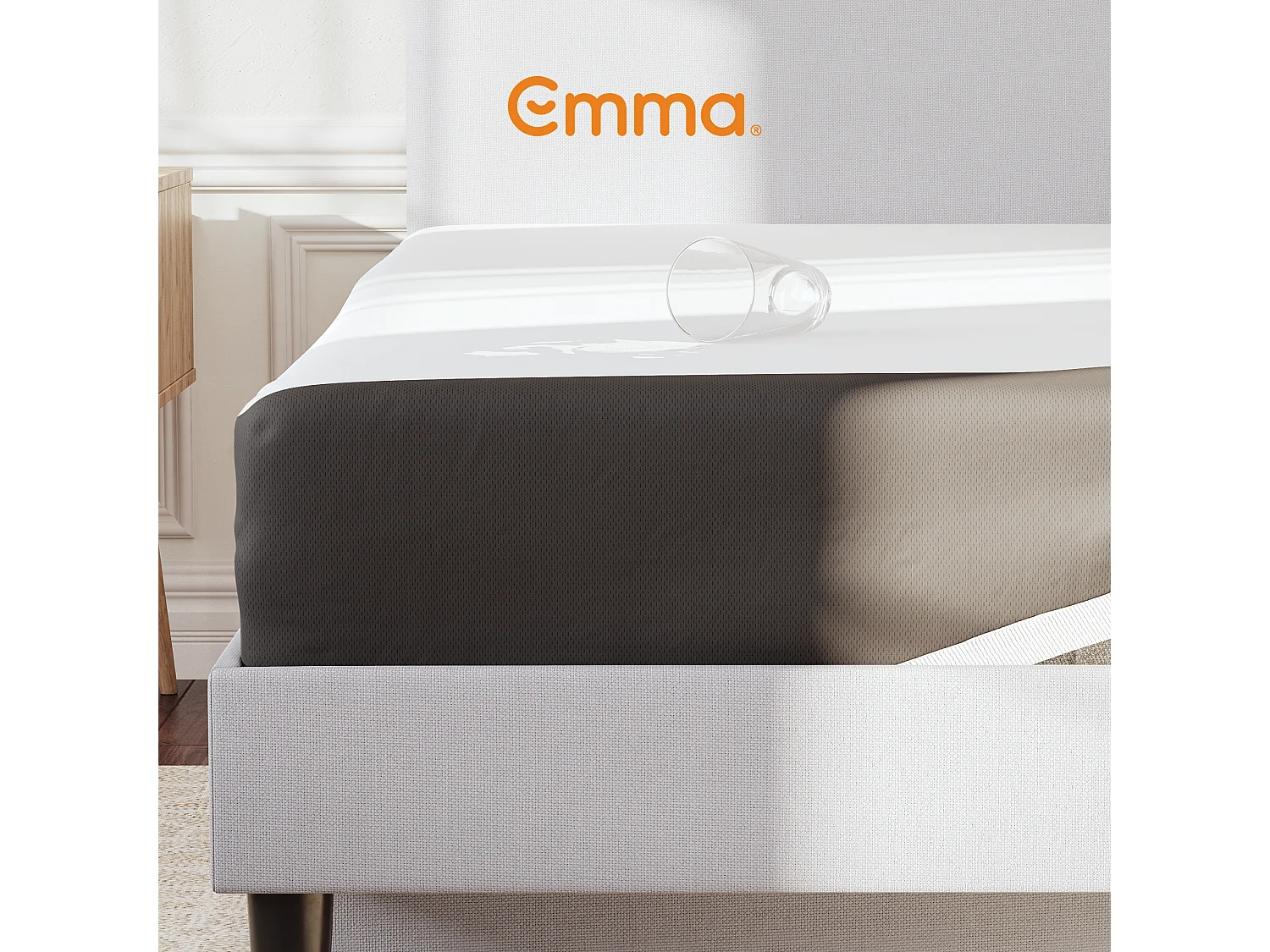 Pack Colchón Emma Original Lite + Protector de colchón 160x200