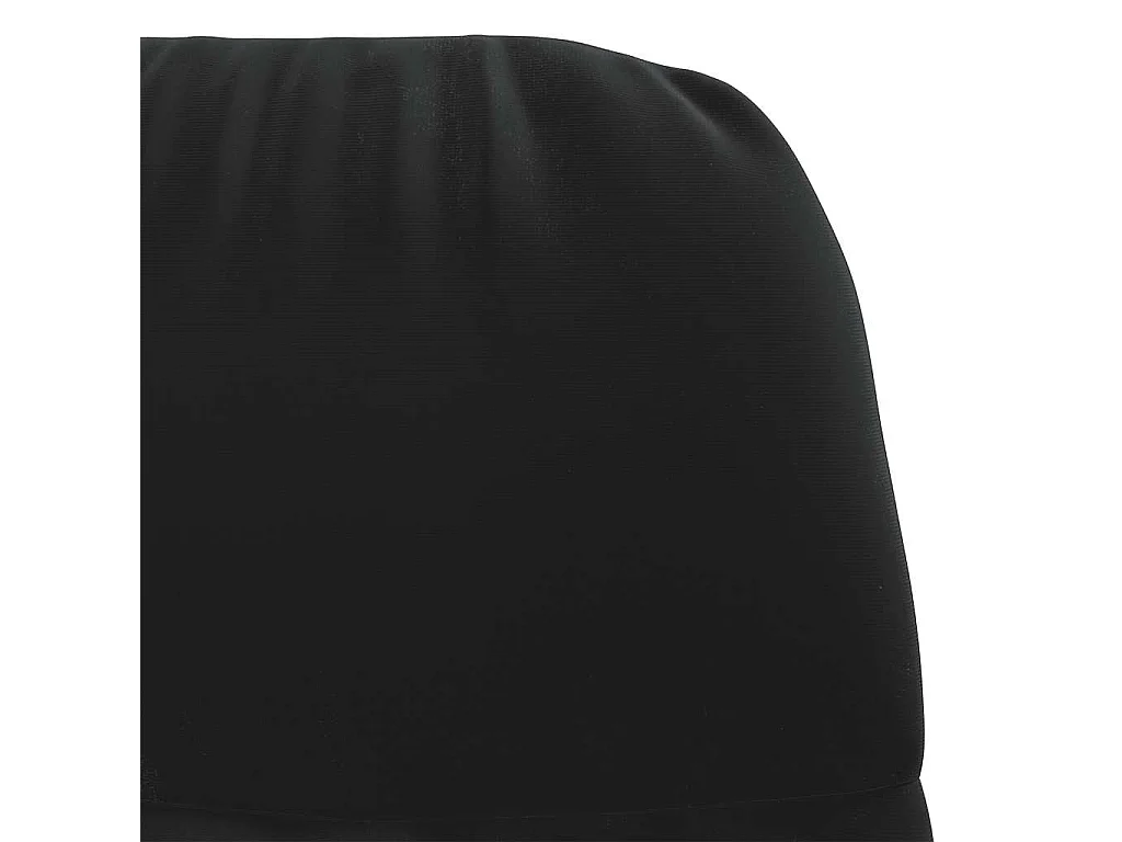 Schaukelstuhl Schwarz Samt