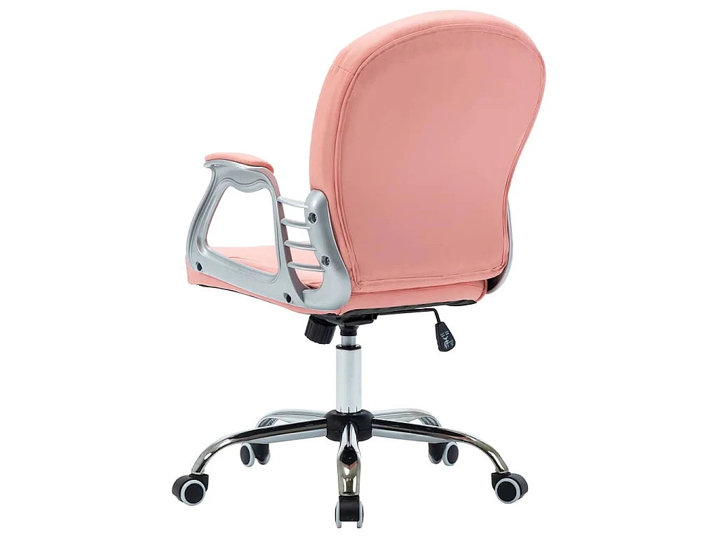 Bürodrehstuhl Rosa Kunstleder