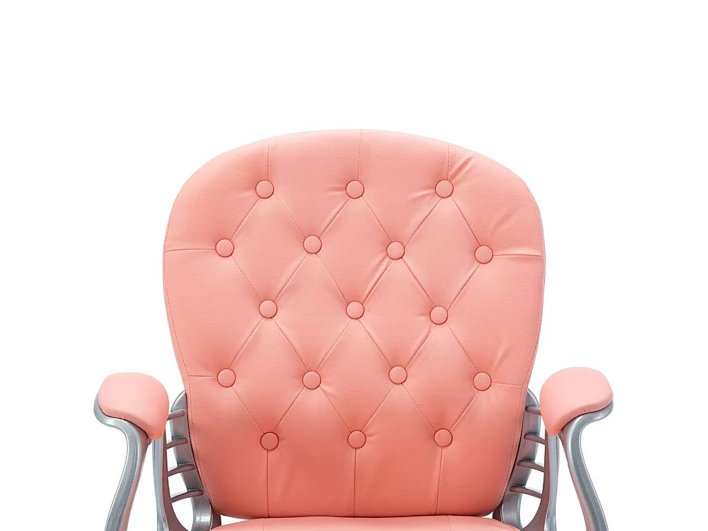 Bürodrehstuhl Rosa Kunstleder