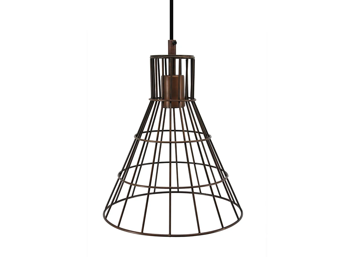 Lampe Suspension en Métal "Bellatrix" 31cm Cuivre