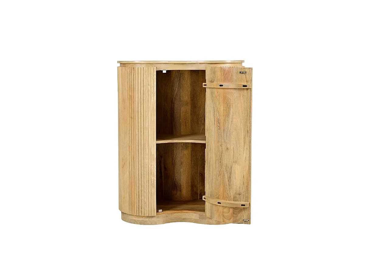 Meuble bar en bois de manguier Eloria