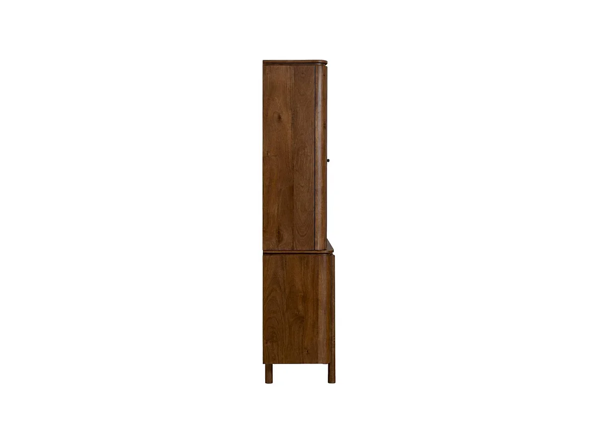 Vaisselier en bois de manguier 210cm Maora
