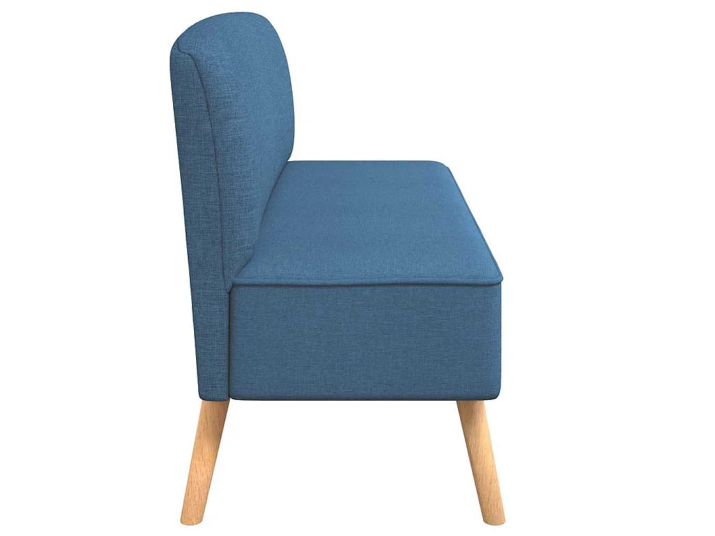 Sofa Stoff 117x55,5x77 cm Blau