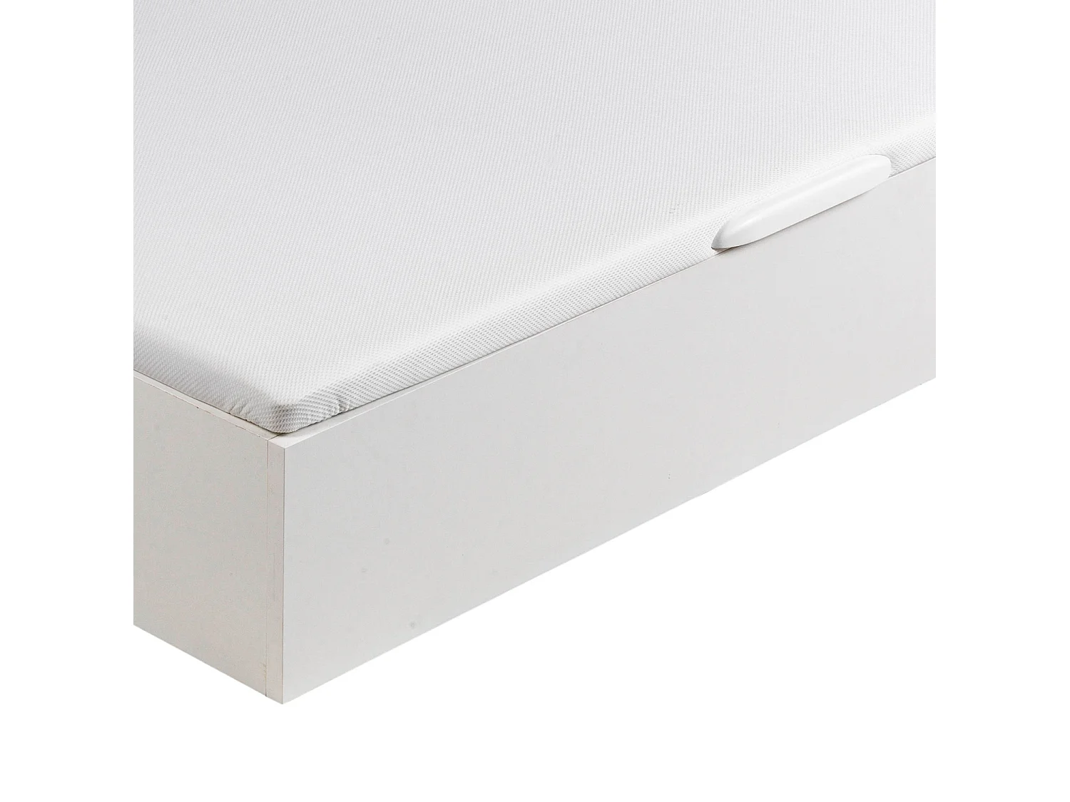 Sommier rebatível 135 x 200 cm | ROYAL SLEEP | Branco | 31 cm | Montagem e remoção incl.