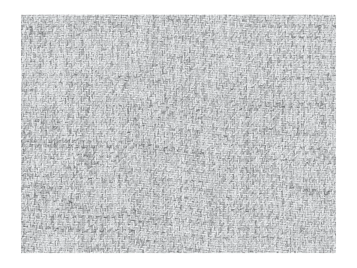 Canapé panoramique d'angle FARAH convertible avec rangement en tissu - Gris clair