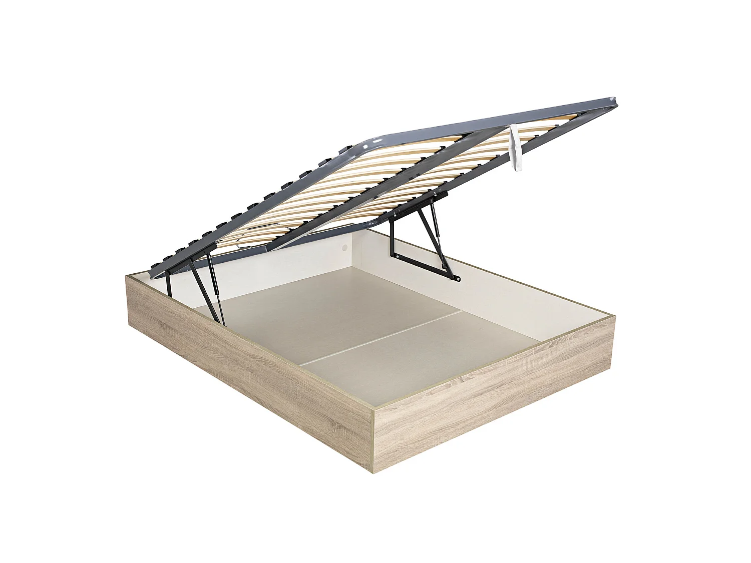 Canapé abatible de 90 x 200 cm de madera de 32 cm - NATURAL-SUELO de CONFORDES