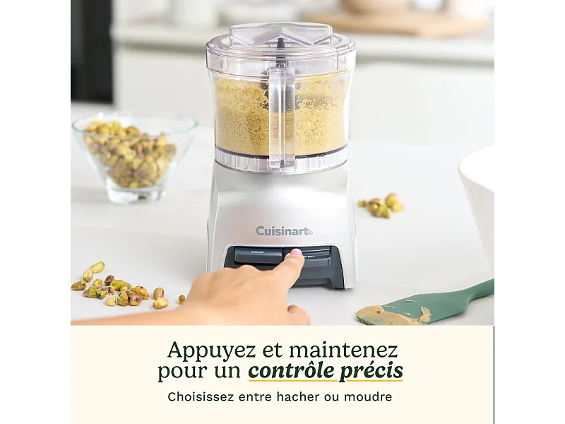 Picadora Eléctrica Compacta Cuisinart CCH32E Pixie Chopper 250W - Gris 0.7L