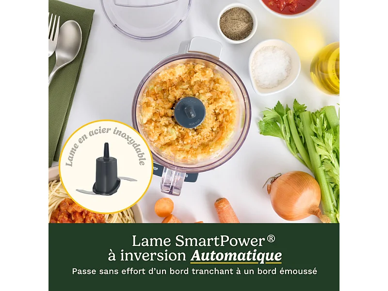 Picadora Eléctrica Compacta Cuisinart CCH32E Pixie Chopper 250W - Gris 0.7L
