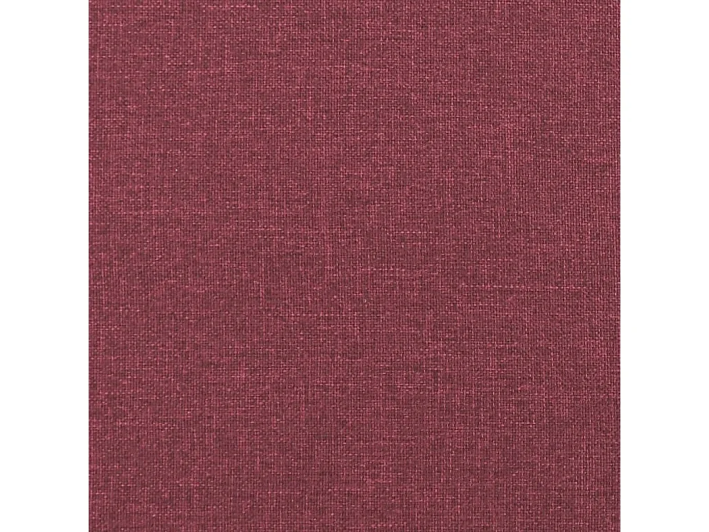 Canapé à 2 places Rouge bordeaux 120 cm Tissu