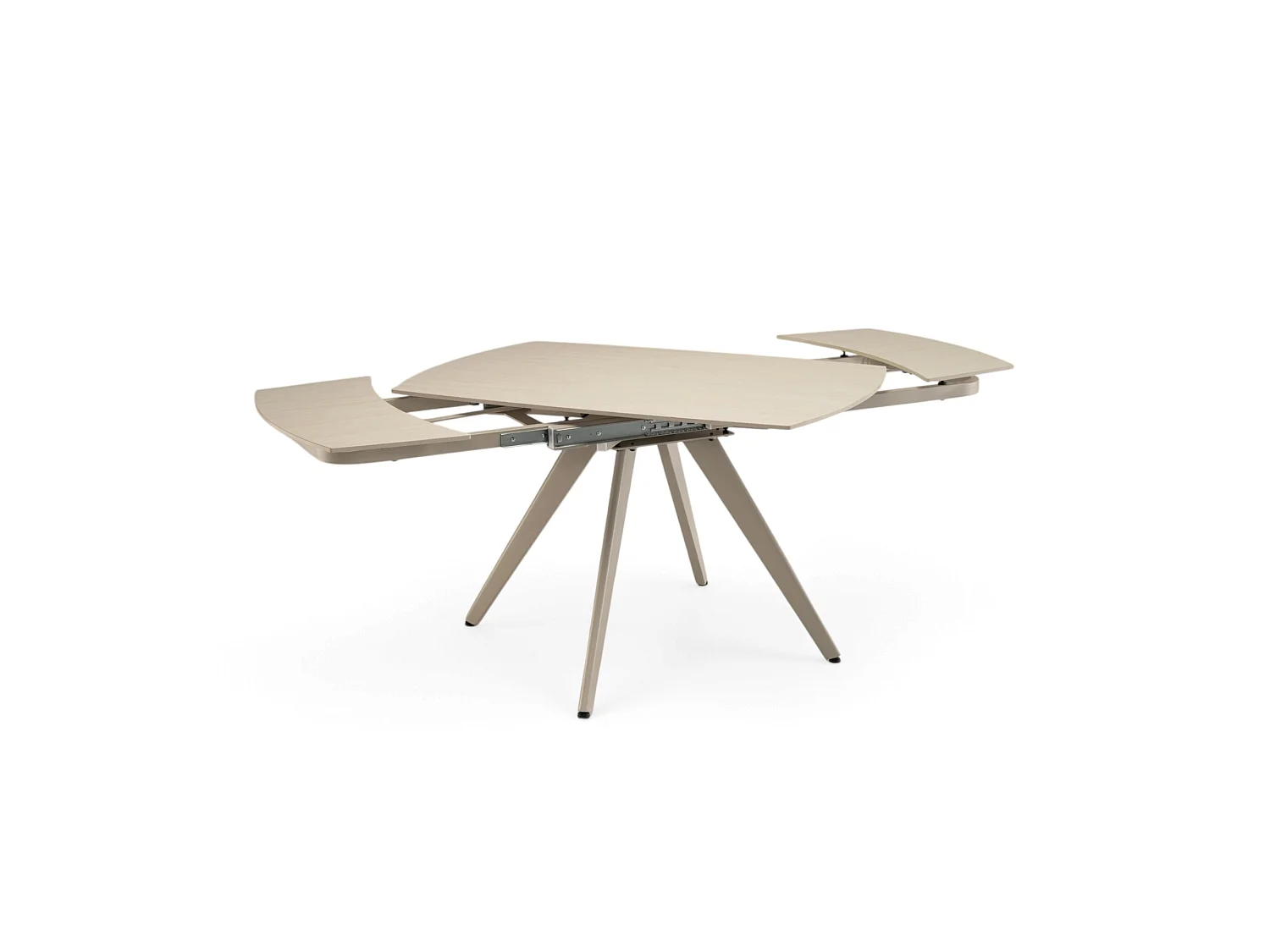 Stół ceramiczny, wykończenie „travertino”, rozkładany 120–180 × 80 cm – LAVEZZI