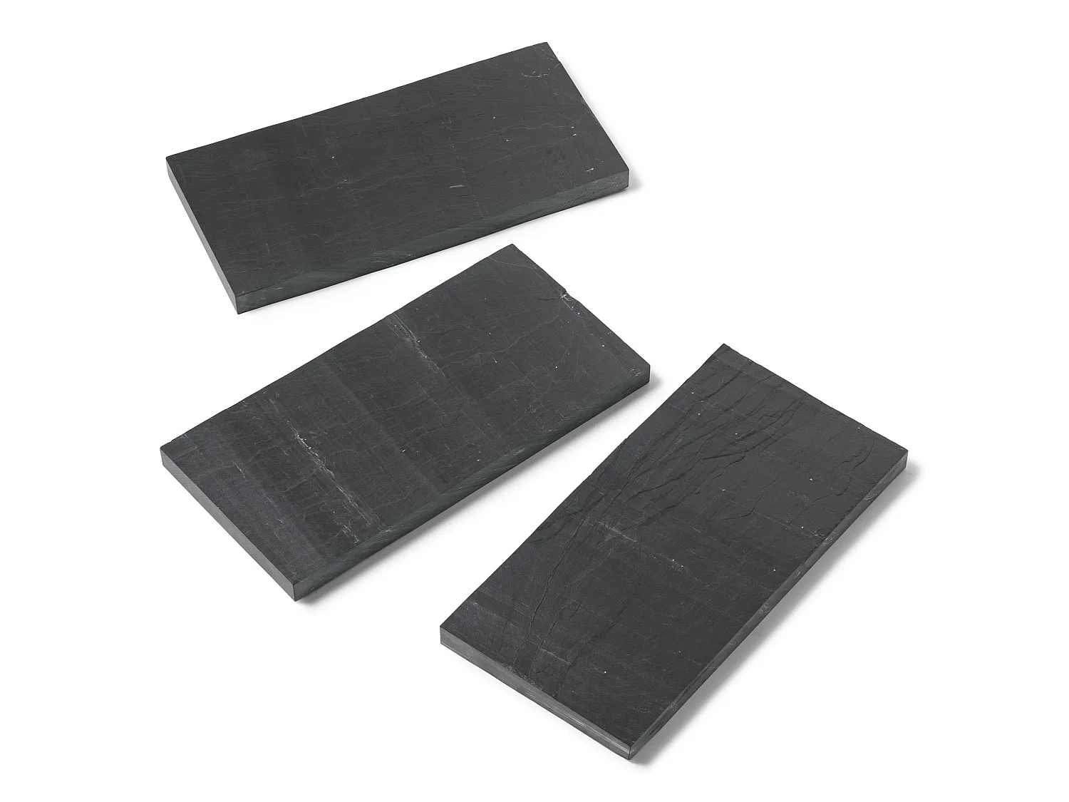Pas japonais Rectangle Ardoise Noire 50x25x2-3 cm (à l'unité) - RO'MA NATURE