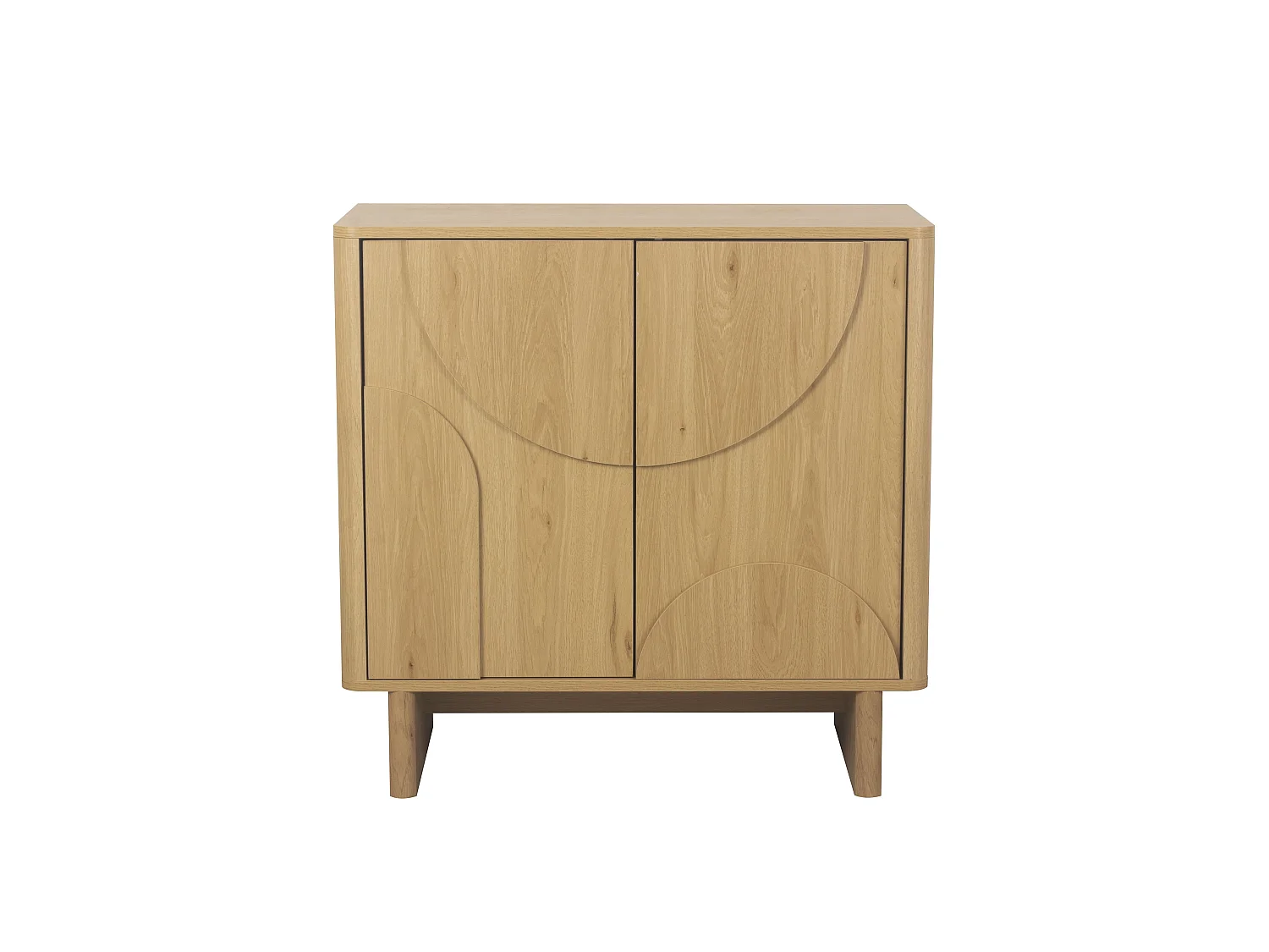 Madia 2 ante con forme arrotondate L80 cm - OCTAVE