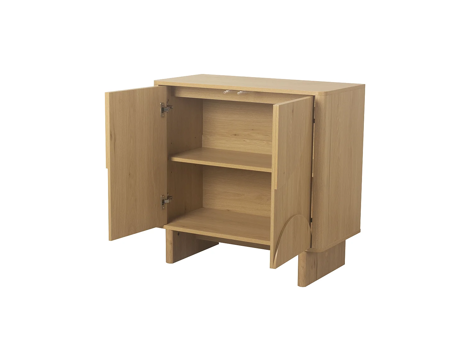 Madia 2 ante con forme arrotondate L80 cm - OCTAVE