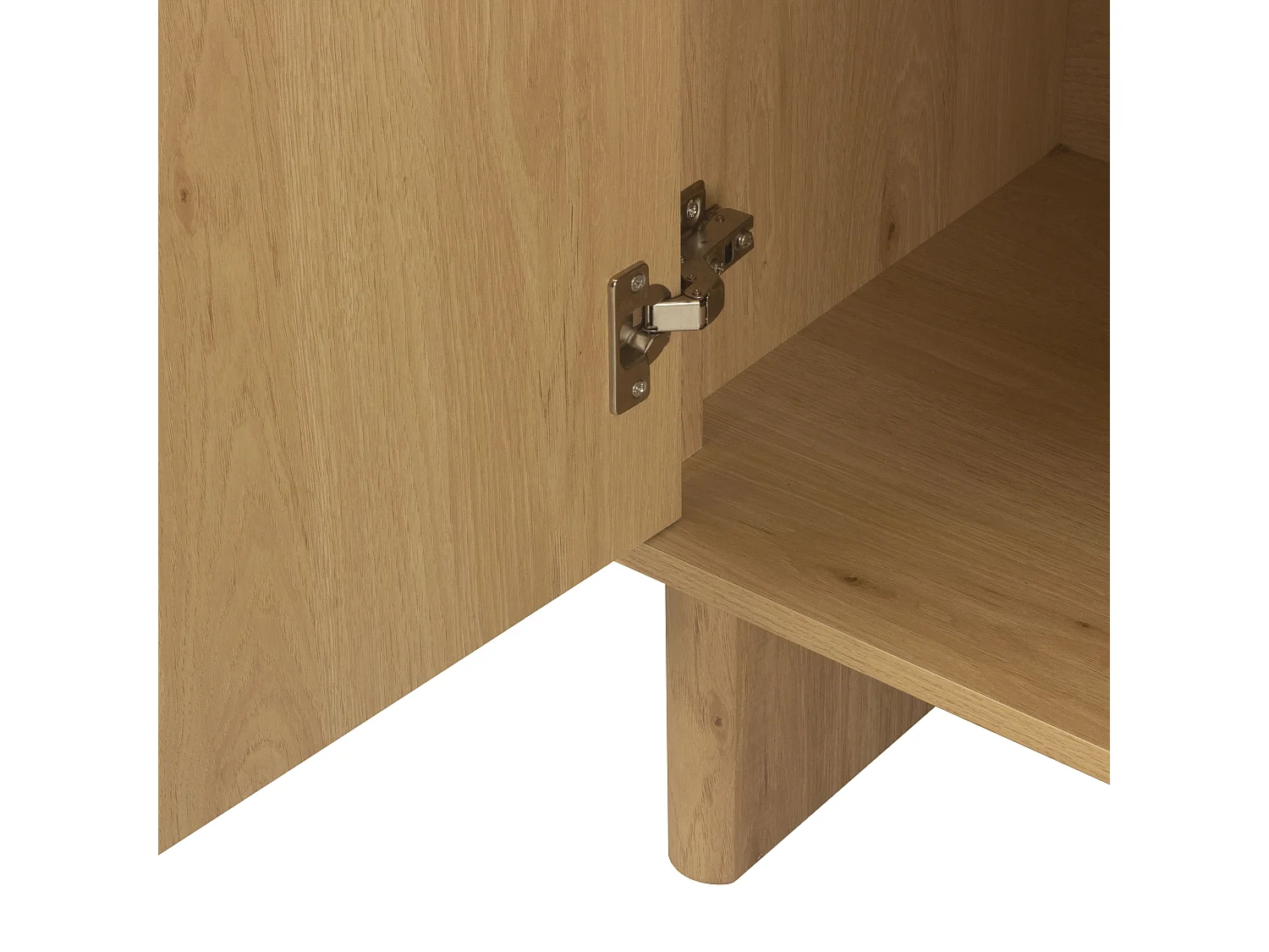 Madia 2 ante con forme arrotondate L80 cm - OCTAVE