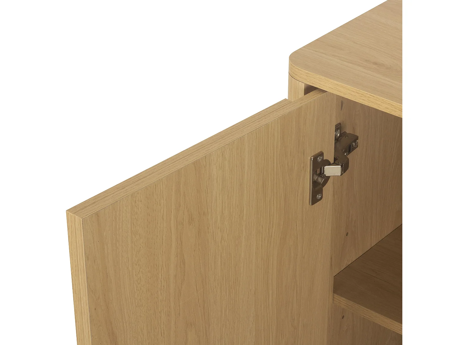 Madia 2 ante con forme arrotondate L80 cm - OCTAVE