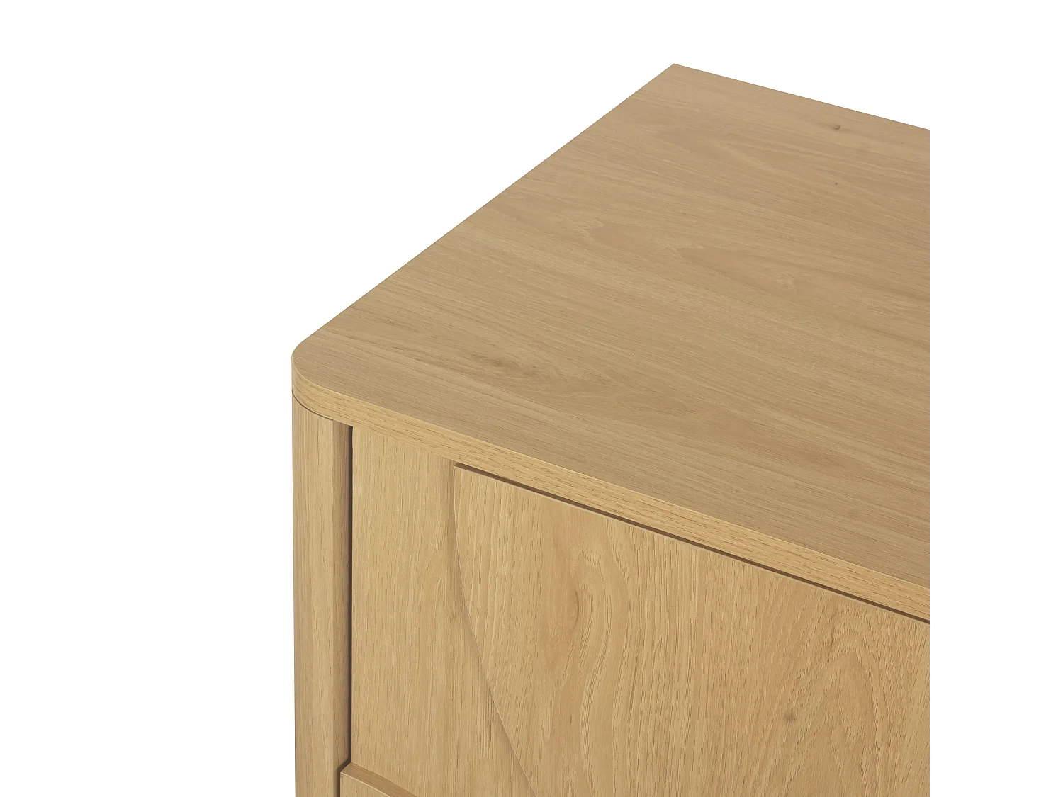 Madia 2 ante con forme arrotondate L80 cm - OCTAVE