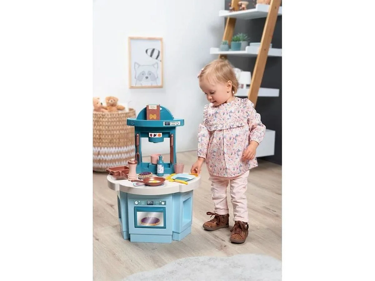Ecoiffier Ma 1ère Cuisine Vert Azur - Cuisine dînette pour enfant dès 18 mois