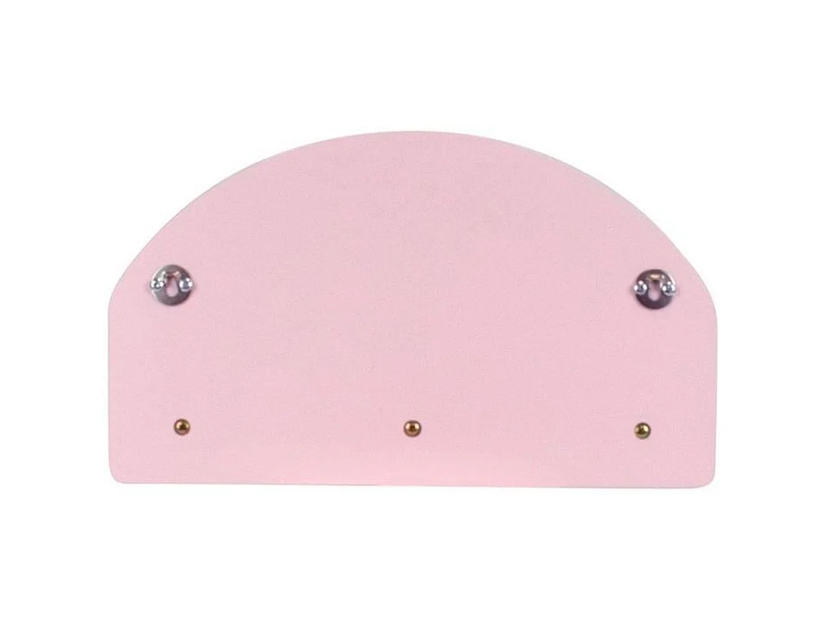 Porte-manteau enfants FUN HOUSE Dancer Ballerina H37 x L21,5 x P68 cm - Blanc/Rose