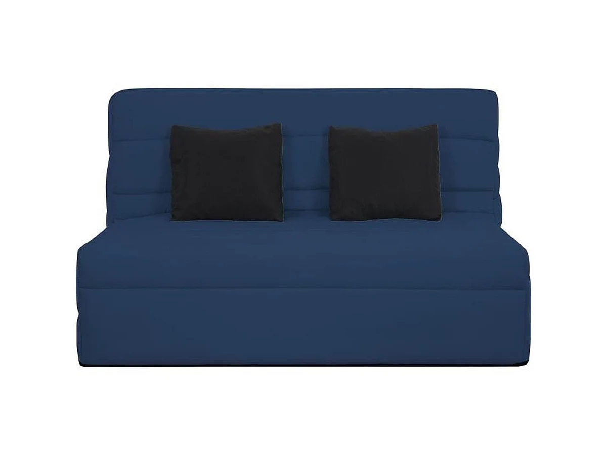 Dunlopillo REVEUR BZ canapé-lit 2 places avec matelas Slyde 13 cm - Bleu
