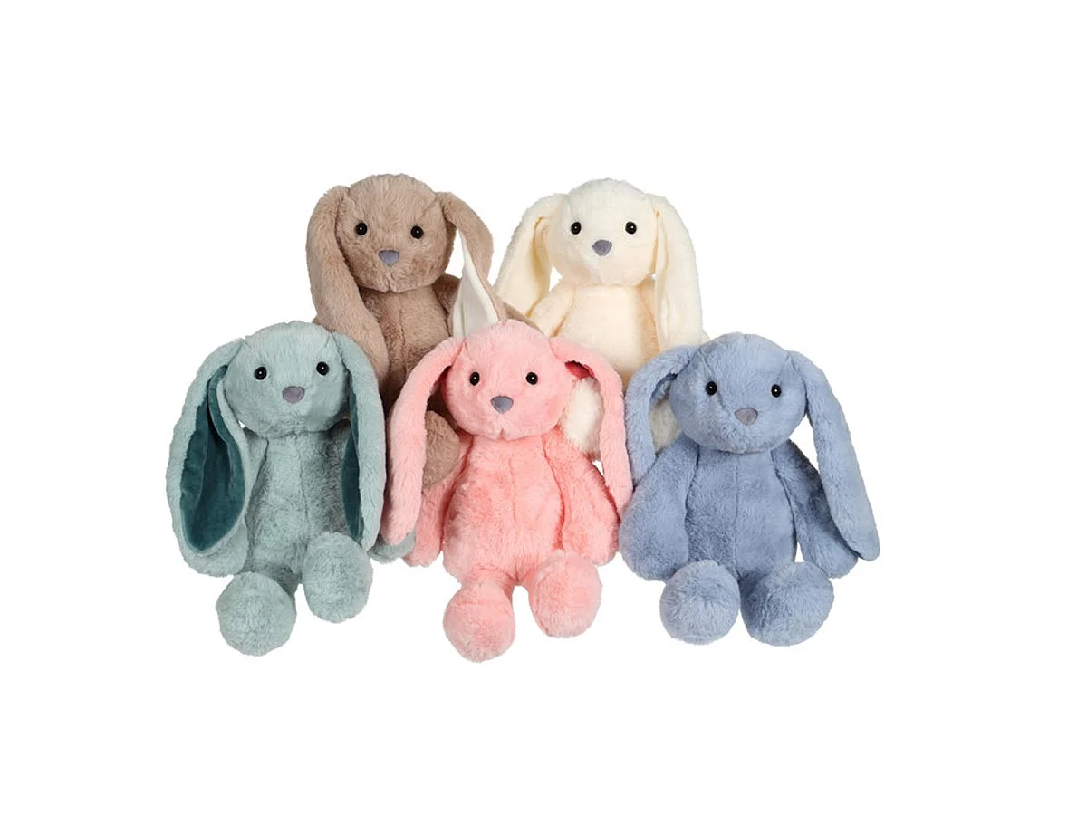 Peluche Trendy Bunny GIPSY TOYS 28 cm - Vert d'Eau