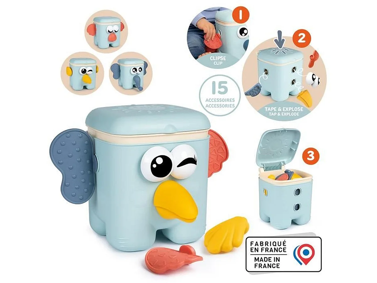 Cubo de Despertar Interactivo Smoby Badaboum para Niños Pequeños (18+ Meses)