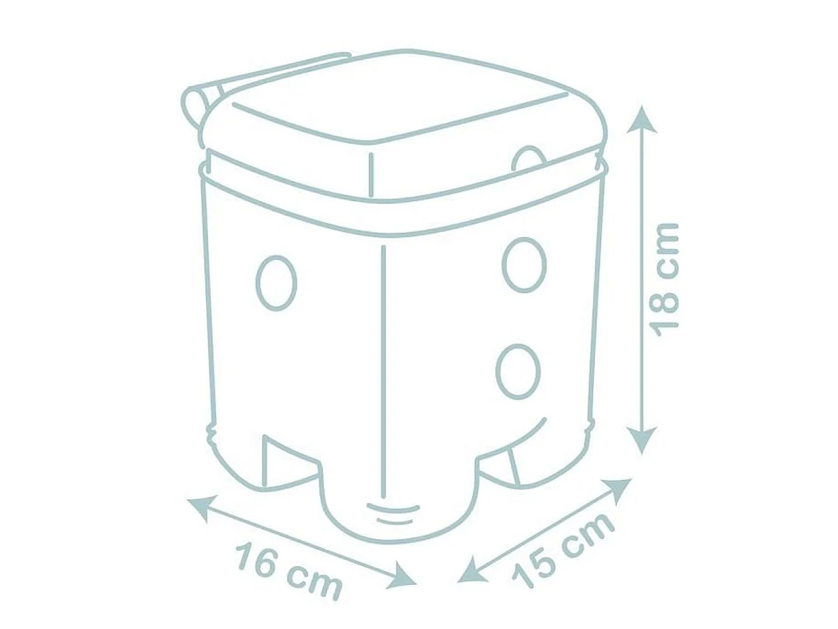 Cubo de Despertar Interactivo Smoby Badaboum para Niños Pequeños (18+ Meses)