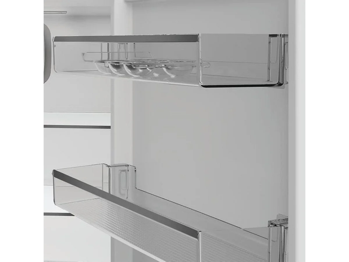 Whirlpool WHKF 6353 XBR6E - Réfrigérateur combiné pose libre 351 L, Dark Inox