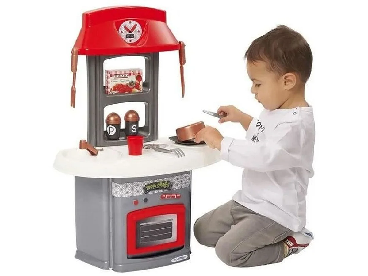 Cuisine dînette Ecoiffier Coquillette pour tout-petits avec four et accessoires