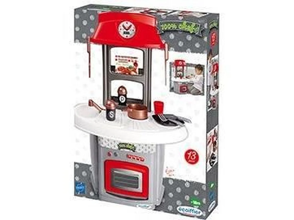 Cuisine dînette Ecoiffier Coquillette pour tout-petits avec four et accessoires