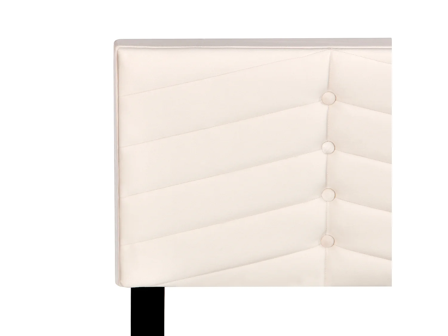 Lit coffre rembourré 140x190 sommier lattes tête réglable adulte ado velours hollandais beige - Sweiko