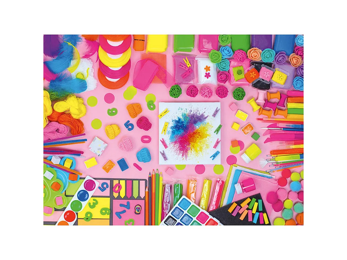 Puzzle enfant Nathan 250 pièces - L'atelier du bricolage