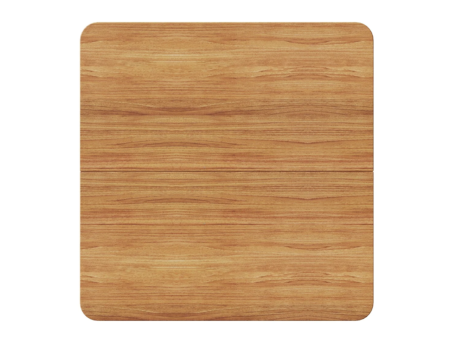 Mesa de jantar quadrada 80 x 80 cm com armário oculto para 4 pessoas