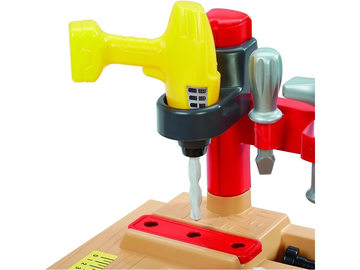 ECOIFFIER Grand établi de jeu avec 28 accessoires pour enfants dès 18 mois
