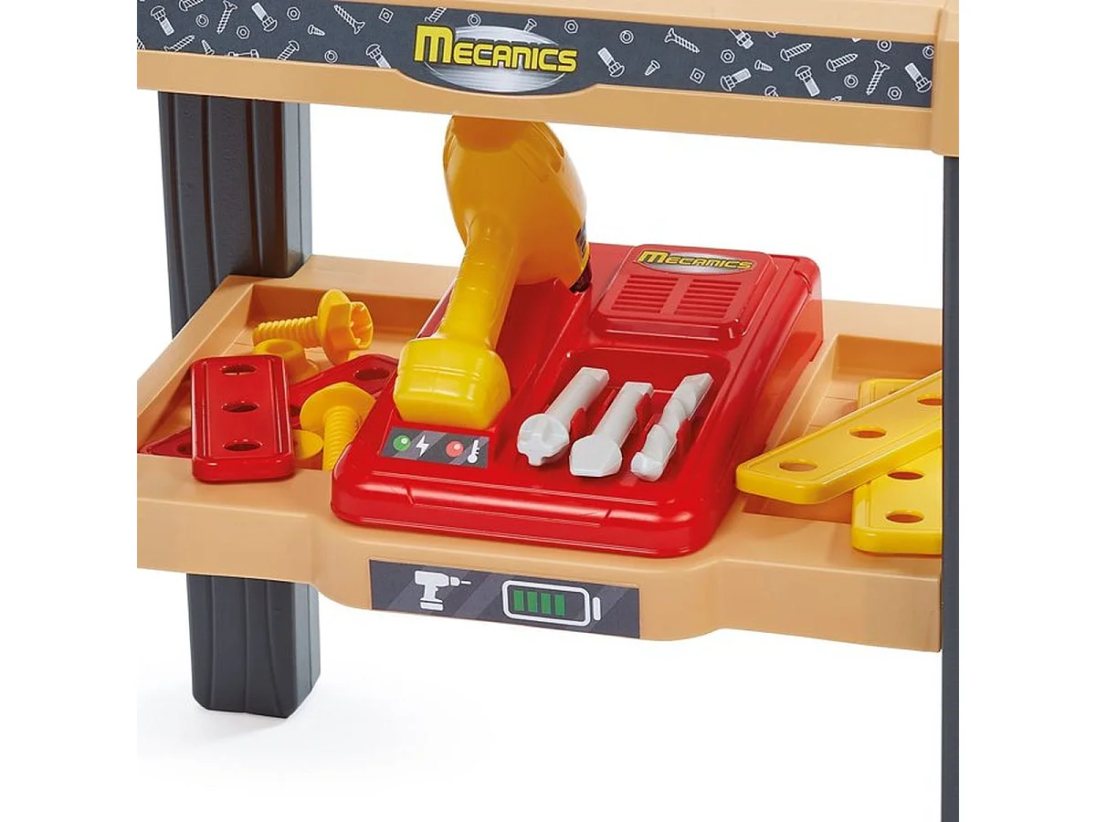 ECOIFFIER Grand établi de jeu avec 28 accessoires pour enfants dès 18 mois