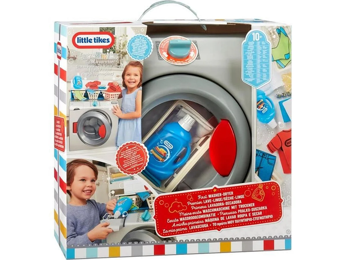 Little Tikes My First Washer and Dryer - Ensemble de jeu lave-linge et sèche-linge