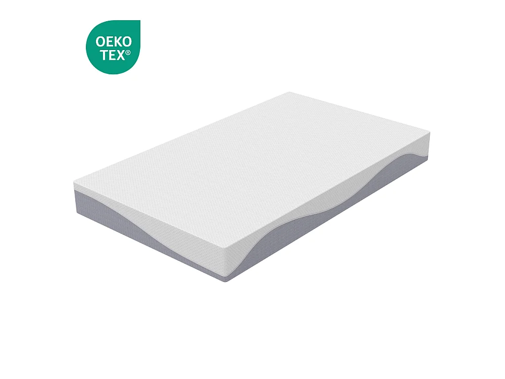 Matelas mousse confortable 90-180x200 cm double face H3/H4, 20 cm d'épaisseur, housse amovible et lavable, certifié Oeko-TEX