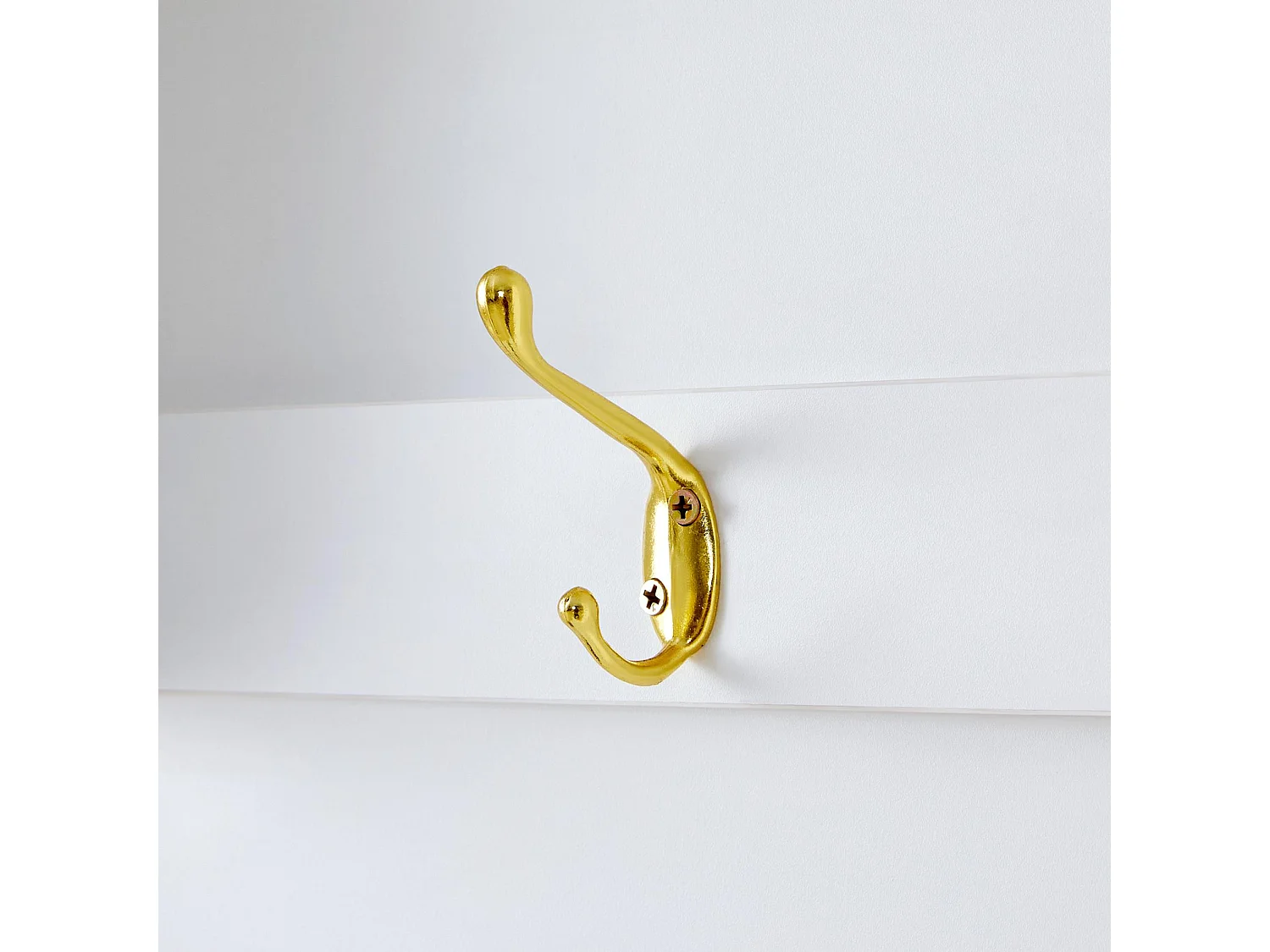 Garderoben-Set avec Banc et Rangement Multifonctionnel, 3 Crochets Suspendus, Etagères Ouvertes, Bois Blanc 200x120x40 cm