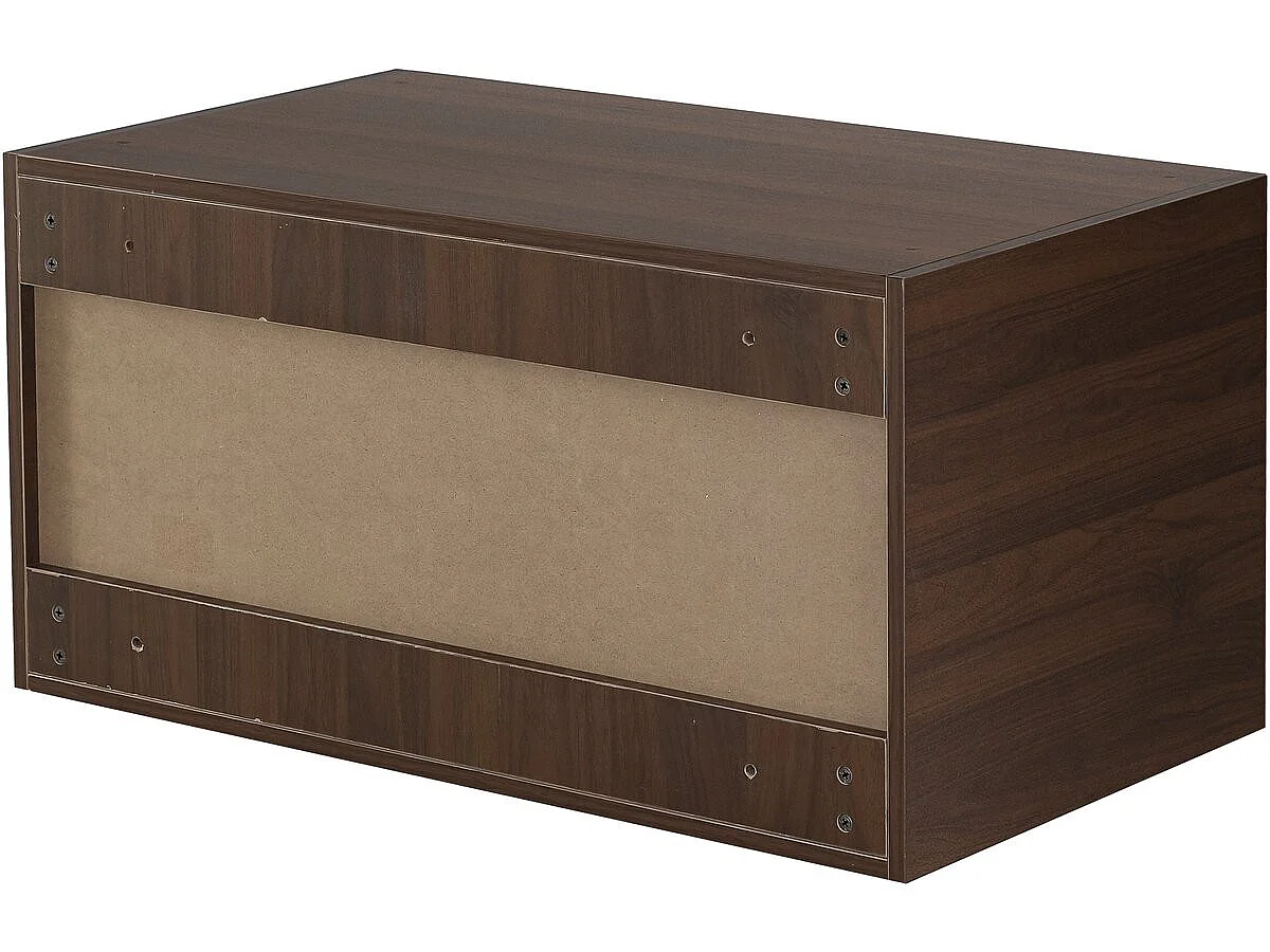 Módulo de elevação para roupeiro em madeira <<Ópera>> - 80 x 45 x 40 cm - Castanho