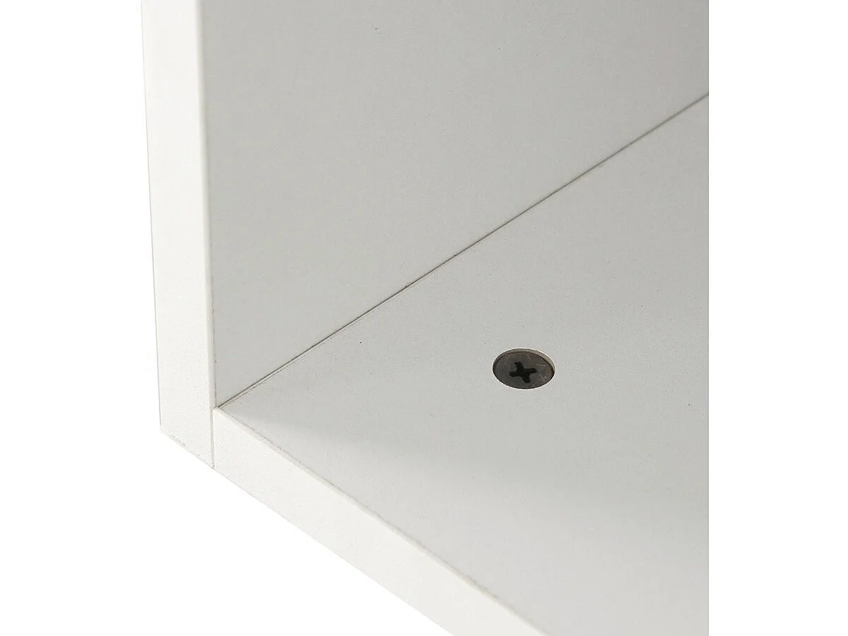"Opéra White Wood Walk-in Closet Förlängningsmodul 80x45x40 cm - Stabil Konstruktion - Kompatibel med Opéra-serien"