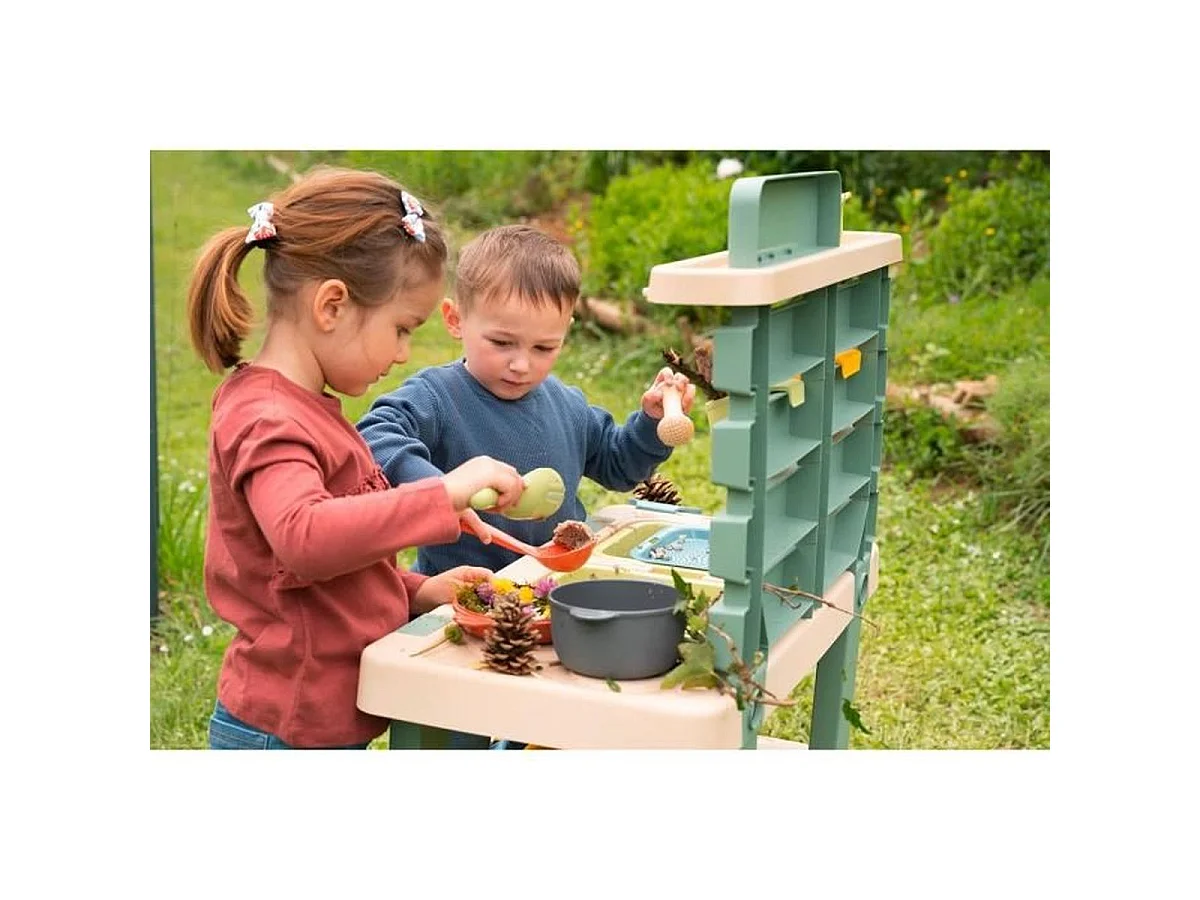 Smoby Life Mud Kitchen — Cuisine d'extérieur pour enfants (3+)