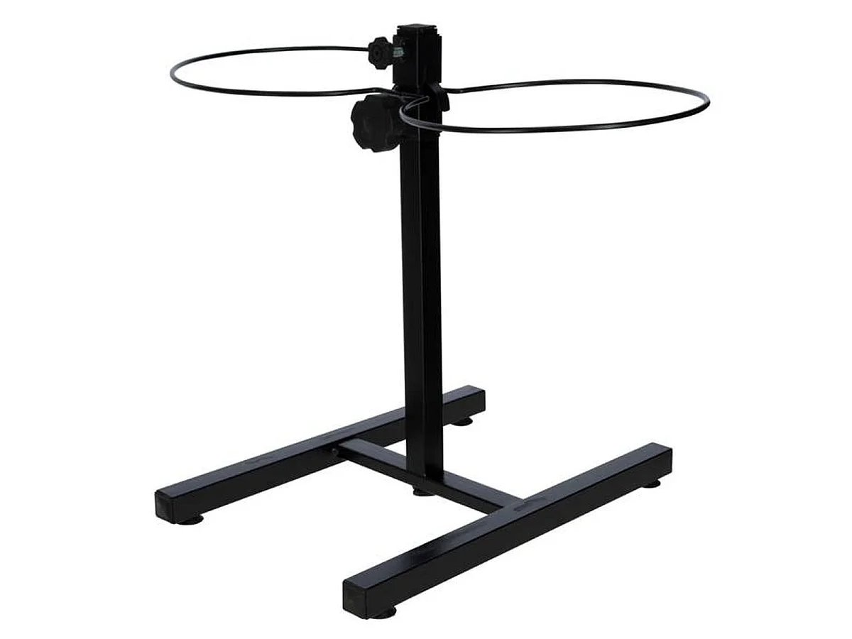 KERBL Bar d'alimentation surélevée pour chien avec 2 écuelles inox 2 x 2800 ml, 43 cm