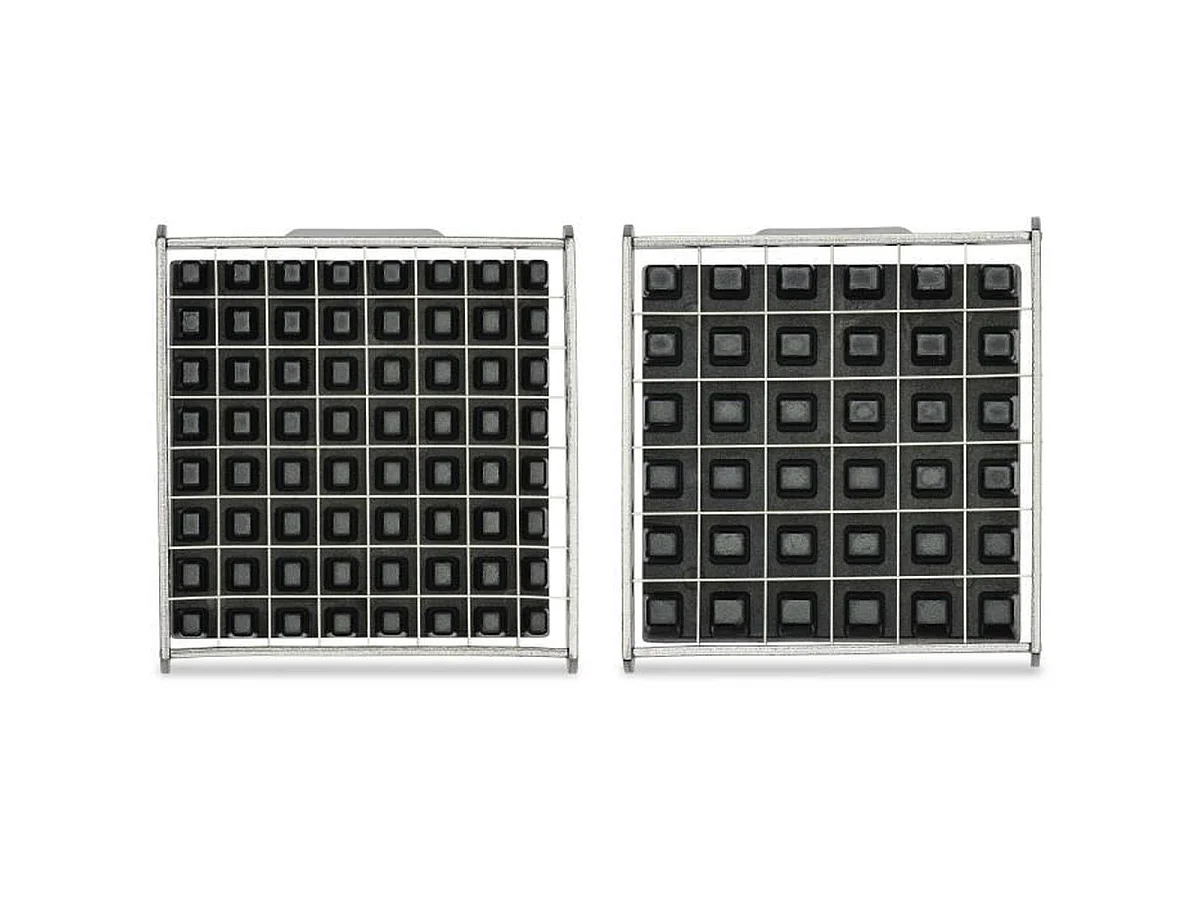 Coupe-frites LIVOO MEN410 en acier inoxydable avec 2 grilles interchangeables